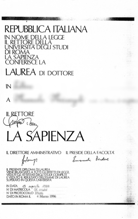 Traduzione Titoli Di Studio Diploma Laurea E Certificati