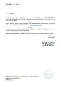 certificazione